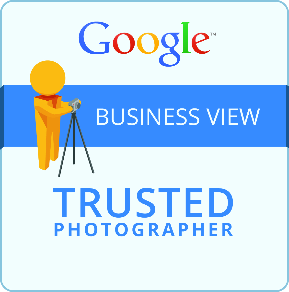 A picture of a google trusted photographer badge
