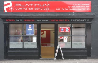 A Photo of the front of Platinum Computers